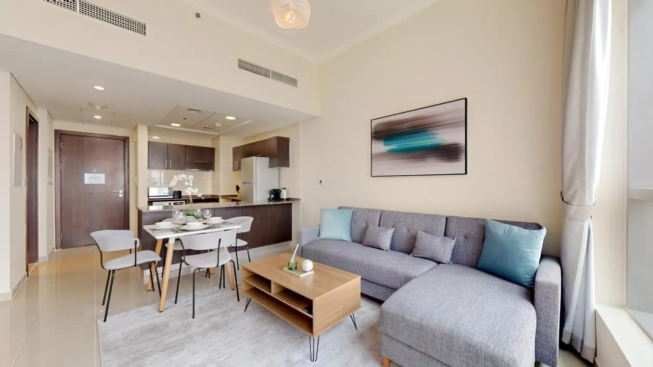 דירה דובאי Bay Central - One Bedroom With Marina View