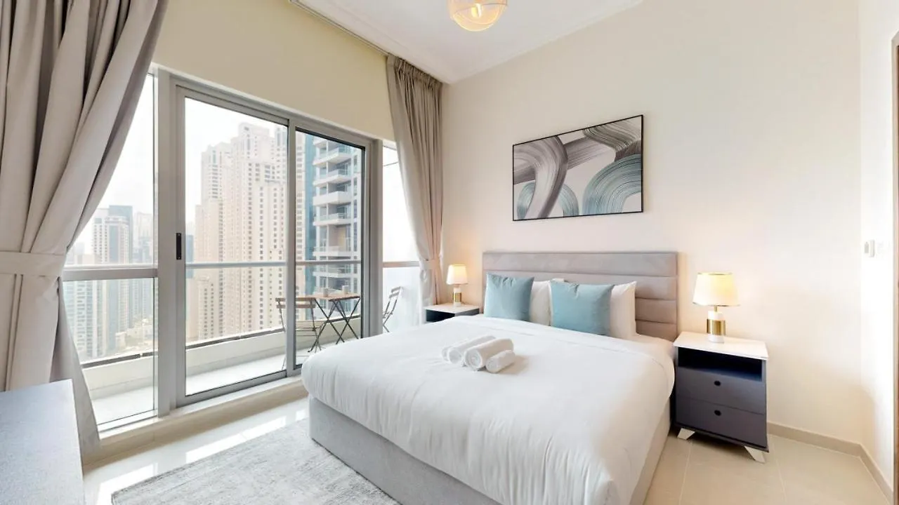 דירה דובאי Bay Central - One Bedroom With Marina View איחוד האמירויות הערביות