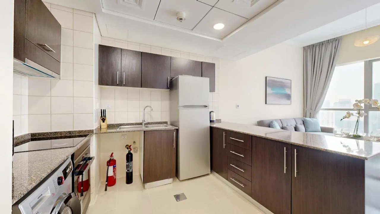 דובאי Bay Central - One Bedroom With Marina View 0*,