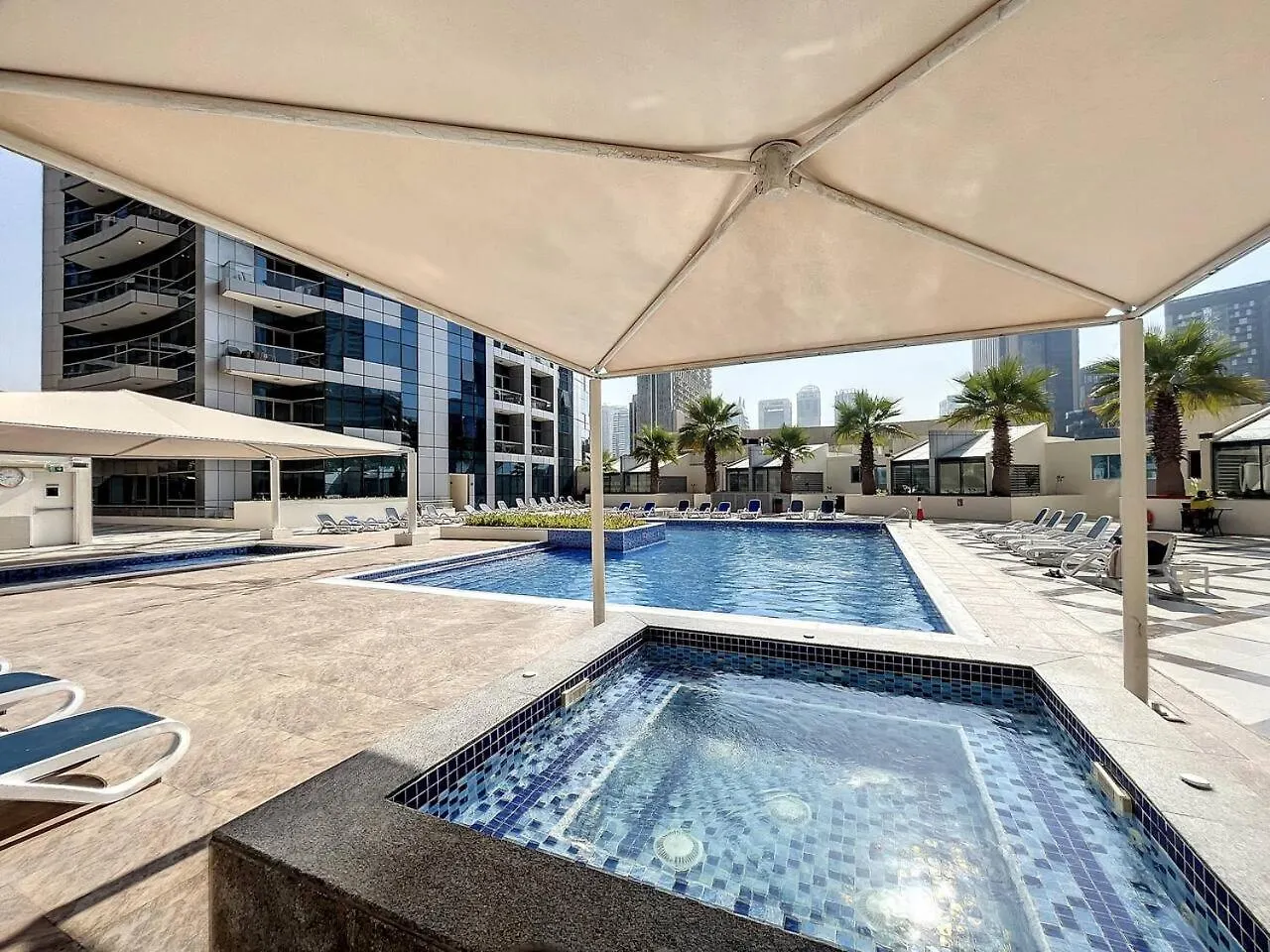 דירה דובאי Bay Central - One Bedroom With Marina View